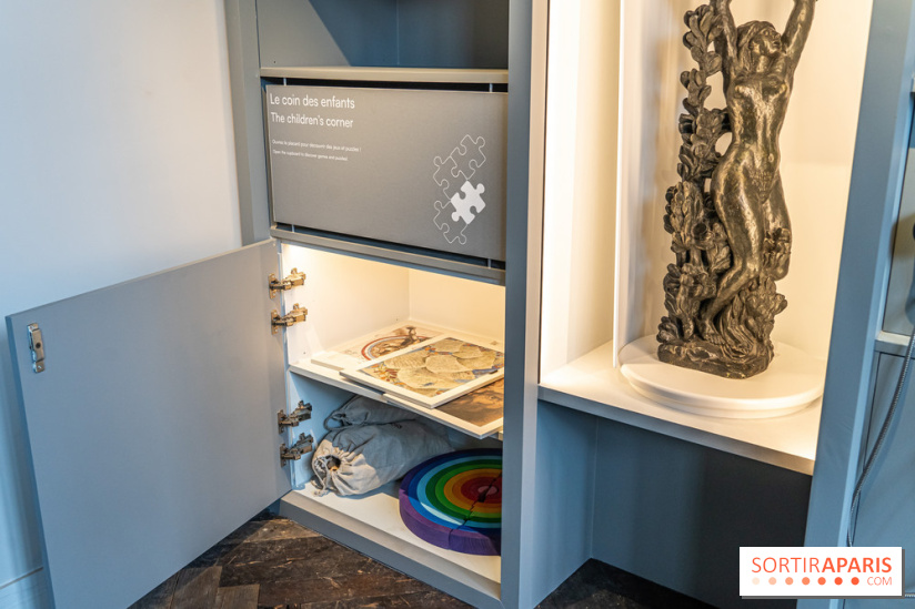 Musée Bourdelle rénové -  salle des techniques - jeux enfants