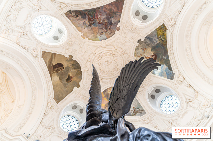 Petit Palais - Collection permanente  -  vestibule d'entrée - fresque - Albert Besnard - La Mystique, La Plastique, La Pensée et La Matière