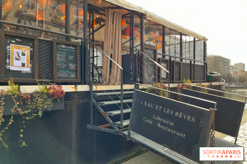 L'eau et les rêves, la péniche-librairie botanique sur le Canal de l’Ourcq - IMG 0827