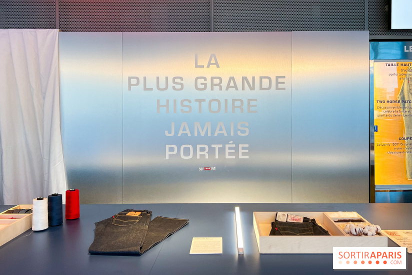 Une œuvre en denim pour l'anniversaire du Levi's 501