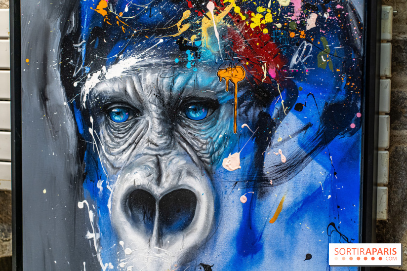 Exposition street-art Sax - Eglise de la Madeleine