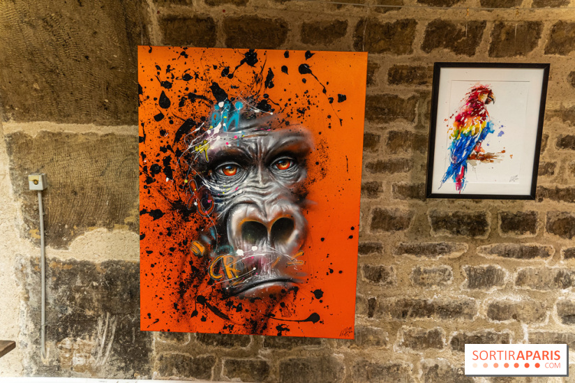 Exposition street-art Sax - Eglise de la Madeleine