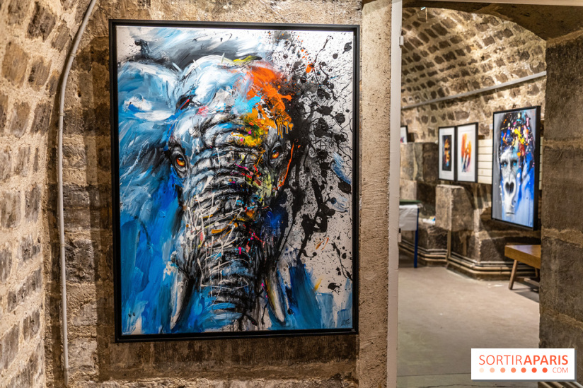 Exposition street-art Sax - Eglise de la Madeleine