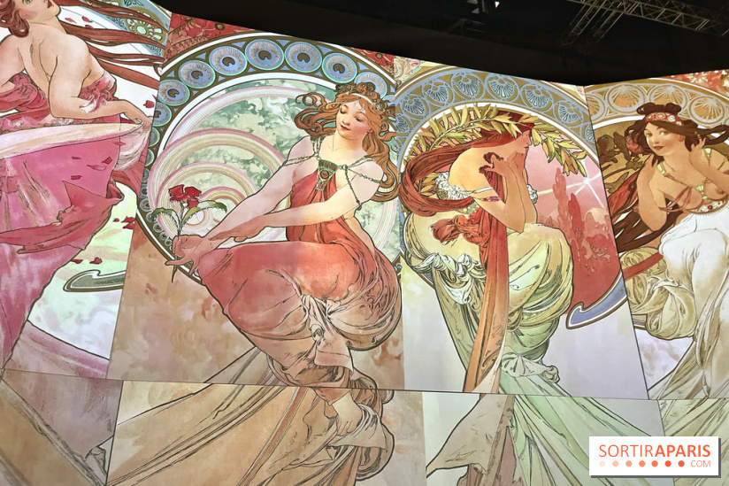 Eternal Mucha, l'incroyable exposition sur l'Art nouveau débarque au Grand Palais Immersif - IMG 1053