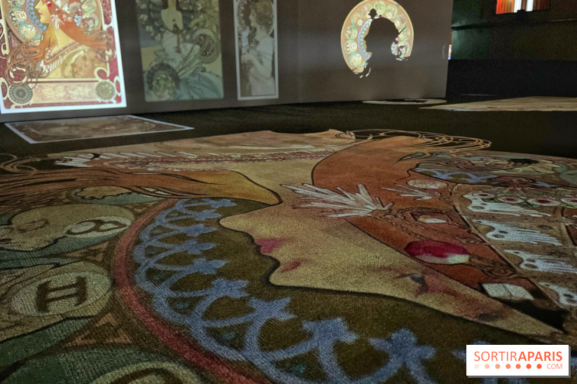 Eternal Mucha, l'incroyable exposition sur l'Art nouveau débarque au Grand Palais Immersif - IMG 1132