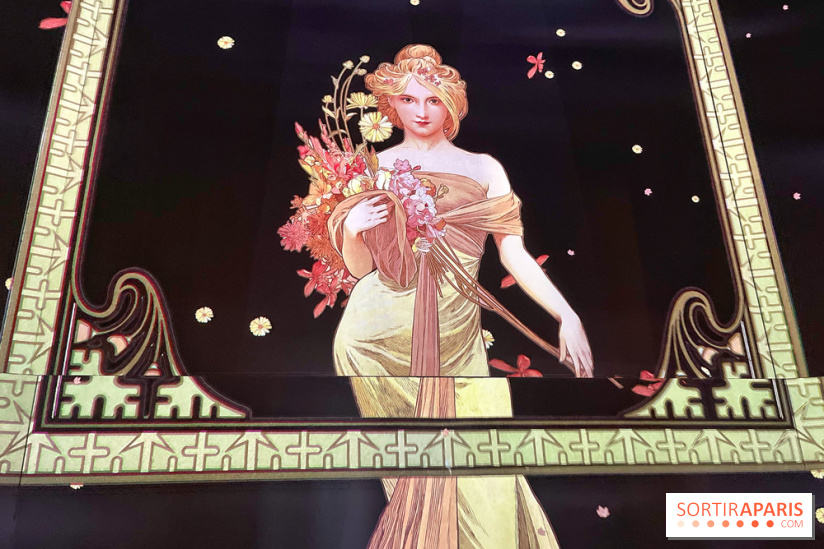 Eternal Mucha, l'incroyable exposition sur l'Art nouveau débarque au Grand Palais Immersif - IMG 1156