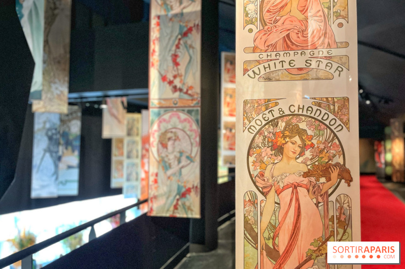 Eternal Mucha, l'incroyable exposition sur l'Art nouveau débarque au Grand Palais Immersif - IMG 1192