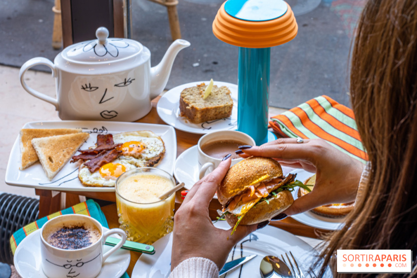 Café Paul Smith, le créateur de mode s'approprie le Café Vert du Printemps Haussmann -  A7C6762