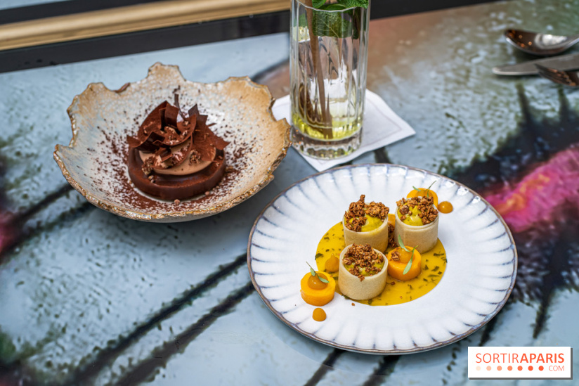 Rivages restaurant du Scribe par Martin Simolka -  desserts