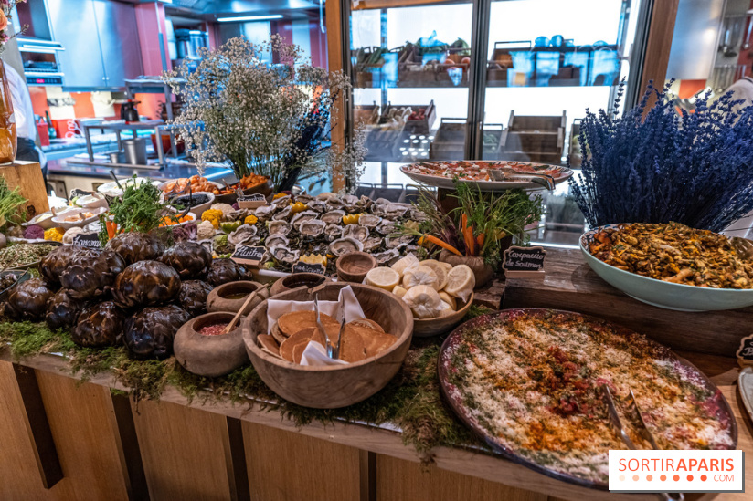 Le Brunch à volonté gargantuesque du Brach Paris qui nous emmène en Méditerranée