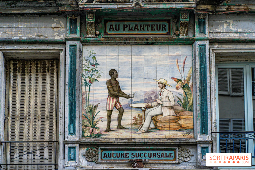 L'historique enseigne Au Planteur côté Montorgueil