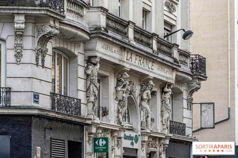 Façade immeuble Journal du Soir - La France