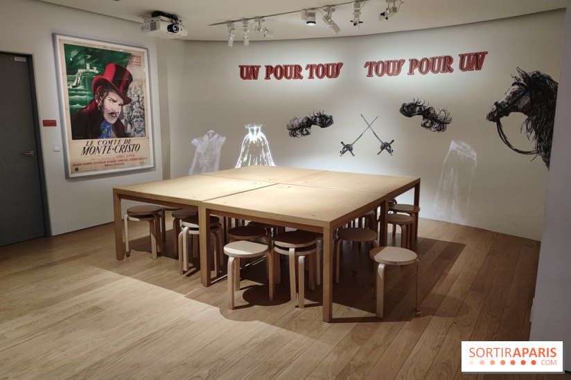 Alexandre Dumas à l'écran : une exposition à la Fondation Jérôme Seydoux - IMG 20230331 153625