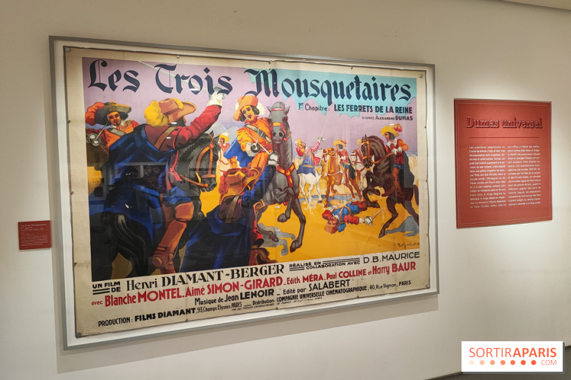Alexandre Dumas à l'écran : une exposition à la Fondation Jérôme Seydoux - IMG 20230331 154552
