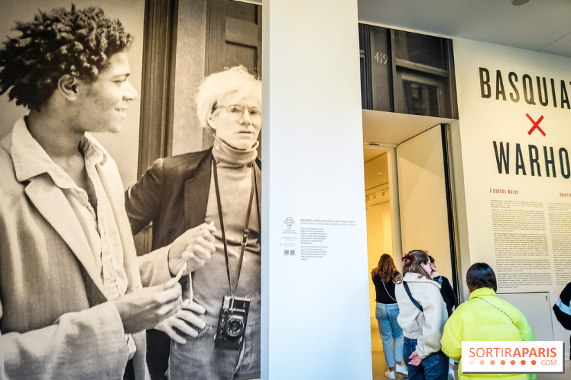 Exposition Basquiat x Warhol à la Fondation Louis Vuitton : voyage dans le New-York des années 1980 - IMG20230404103050