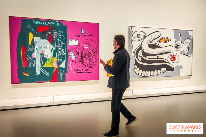 Exposition Basquiat x Warhol à la Fondation Louis Vuitton : voyage dans le New-York des années 1980 - IMG20230404103822