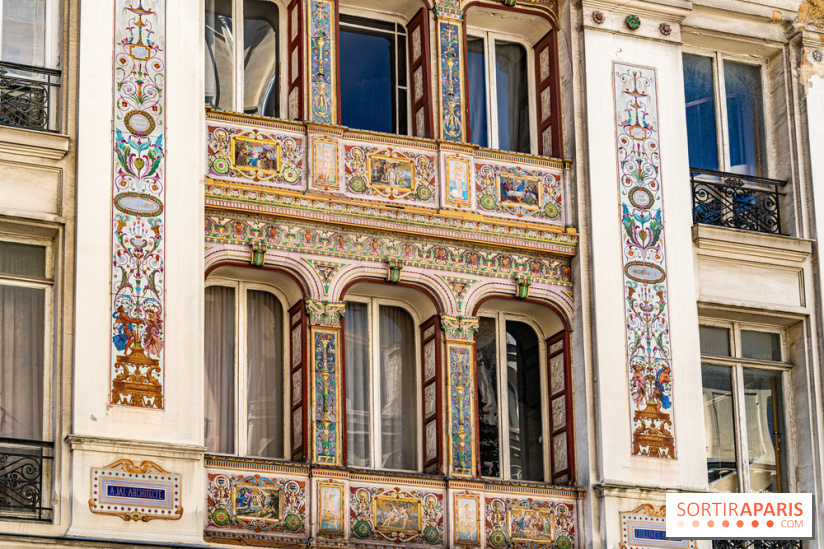 La façade de l’immeuble Anatole Jal pour Pierre-Jules Jollivert - Cité Malesherbes -  A7C9386