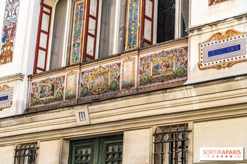 La façade de l’immeuble Anatole Jal pour Pierre-Jules Jollivert - Cité Malesherbes