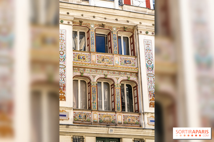 La façade de l’immeuble Anatole Jal pour Pierre-Jules Jollivert - Cité Malesherbes -  A7C9385