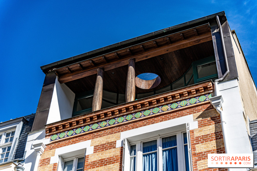 La façade de l’immeuble Anatole Jal pour Pierre-Jules Jollivert - Cité Malesherbes -  A7C9374