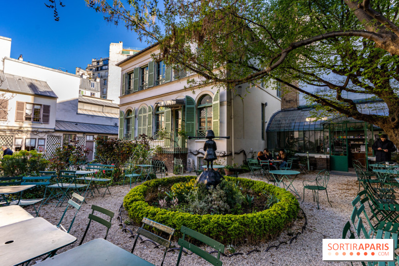Le café - Salon de thé et terrasse Rose Bakery au Musée de la Vie Romantique  -  A7C9263 HDR