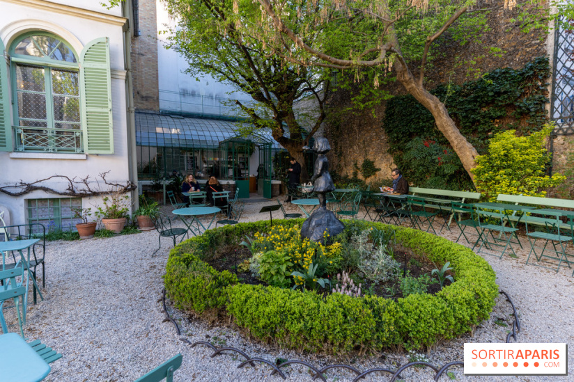 Le café - Salon de thé et terrasse Rose Bakery au Musée de la Vie Romantique  -  A7C9278 HDR