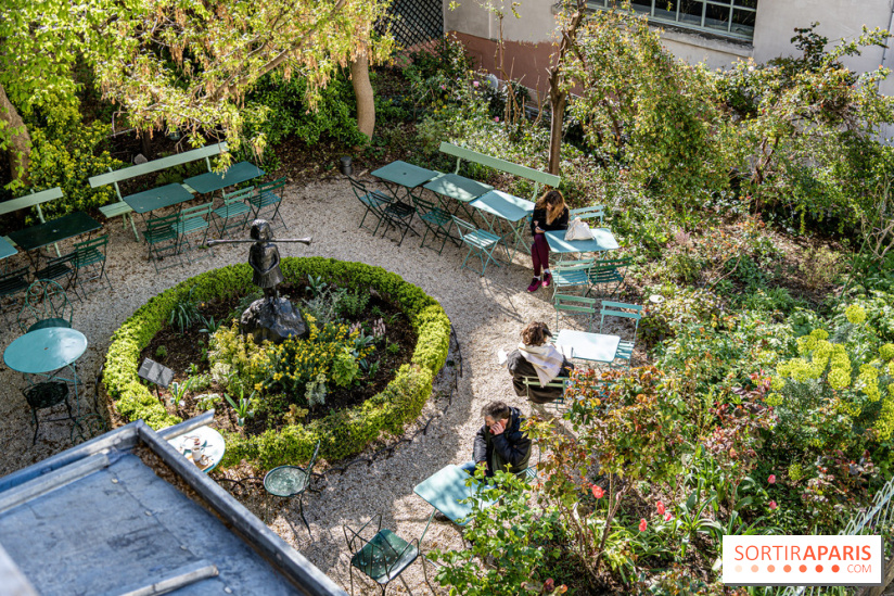 Le café - Salon de thé et terrasse Rose Bakery au Musée de la Vie Romantique  -  A7C9347