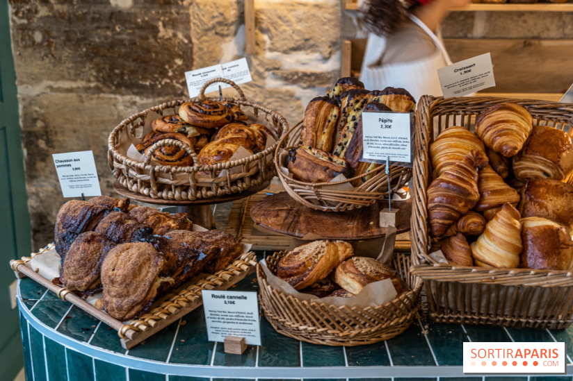 Sain Gravilliers - le nouvelle boulangerie et salon de thé du 3e à Paris - Viennoiseries 