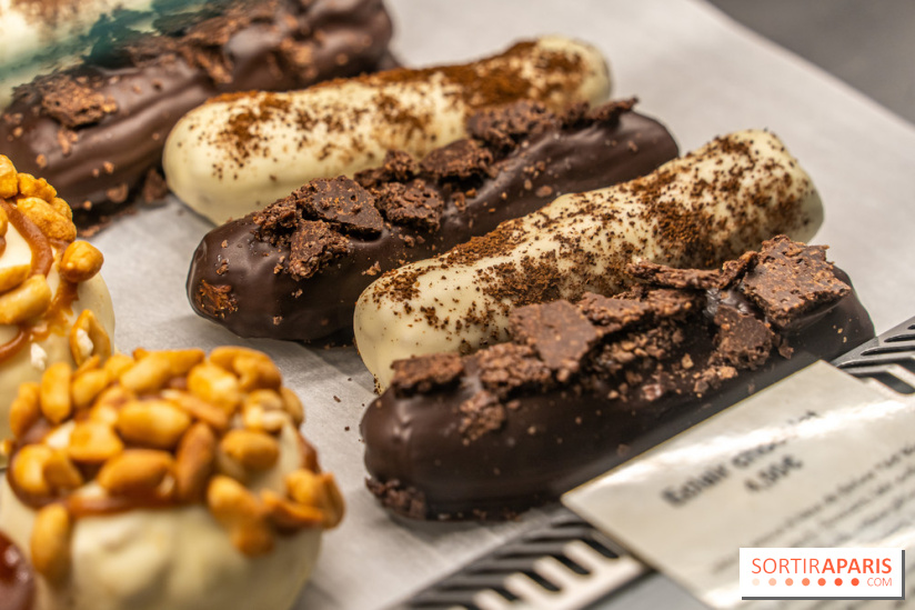 Sain Gravilliers - le nouvelle boulangerie et salon de thé du 3e à Paris - Éclairs 