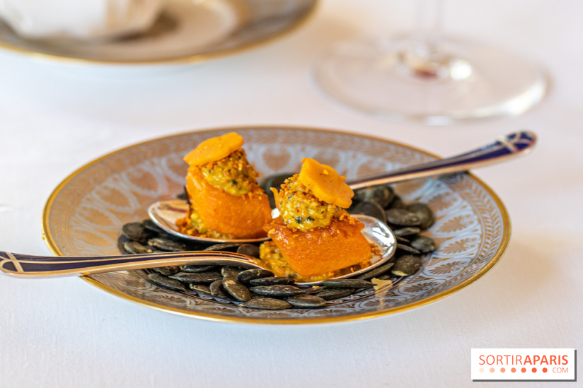 Grand Contrôle, le restaurant étoilé des Airelles Château de Versailles - déjeuner -  A7C9097