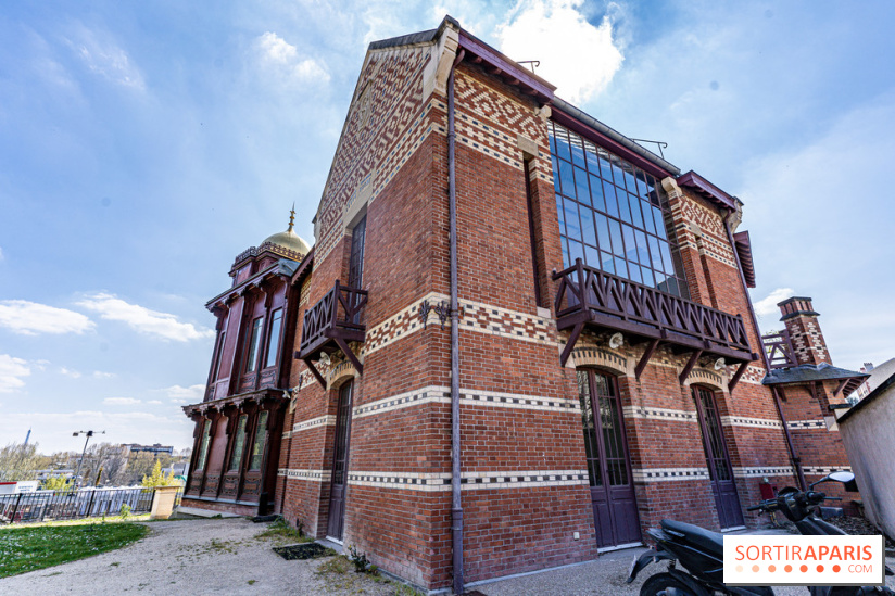 Parc de Bécon à Courbevoie - Pavillon des Indes - Cerisiers en fleurs -  A7C0001