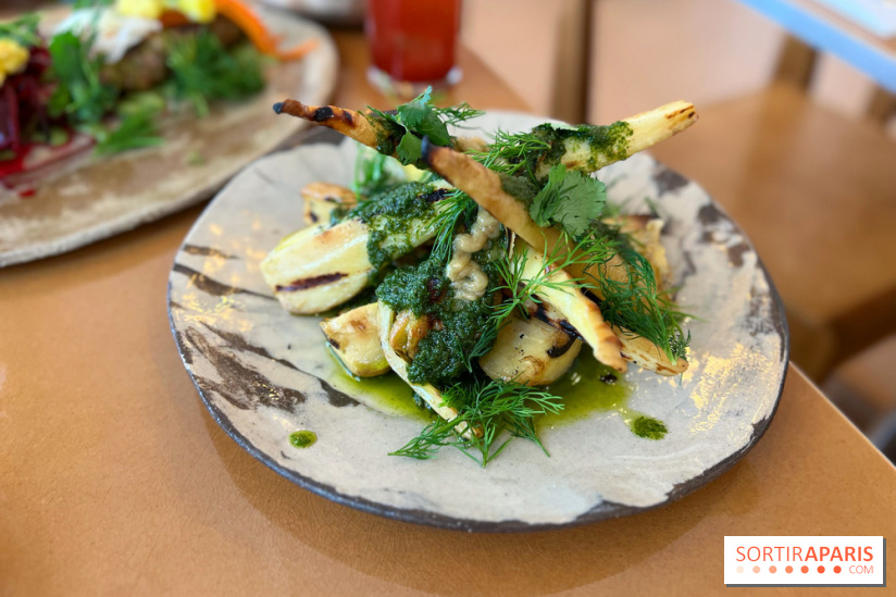 Jolia - Panais confits et grillés