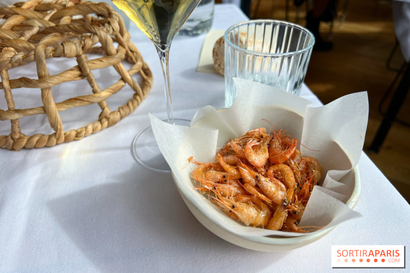 Alice Arnoux au Perchoir Ménilmontant - Crevettes frites