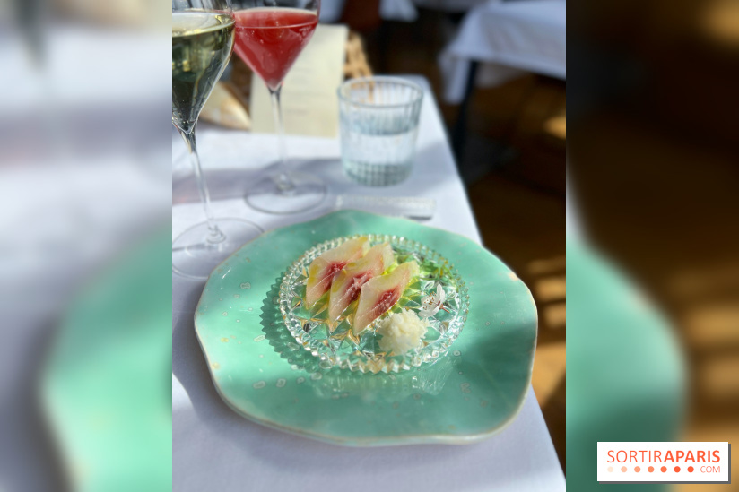 Alice Arnoux au Perchoir Ménilmontant - Sashimi de mulet