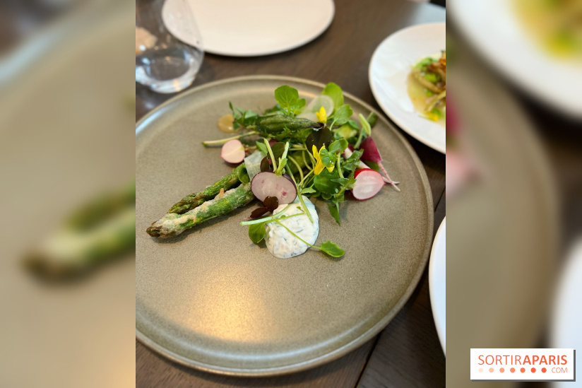 Cèna - Asperge en tempura