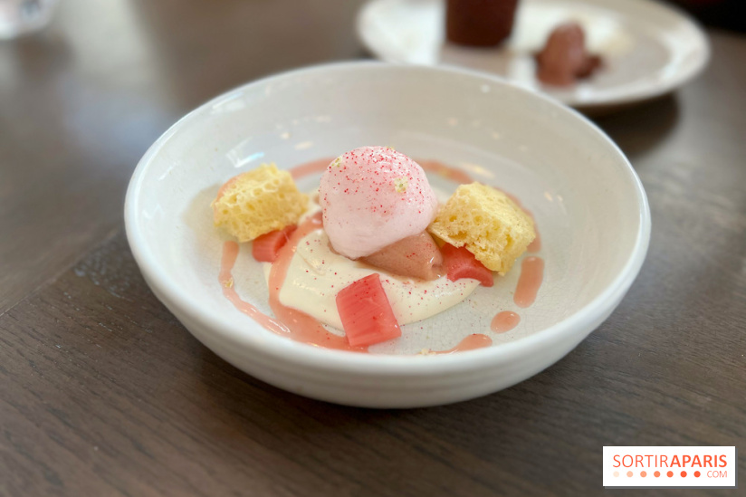 Cèna - Dessert rhubarbe