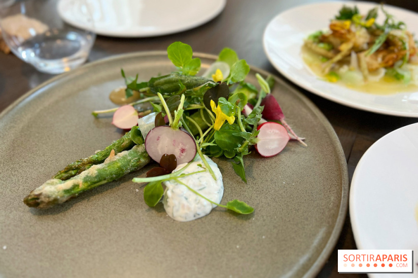 Cèna - Asperge en tempura