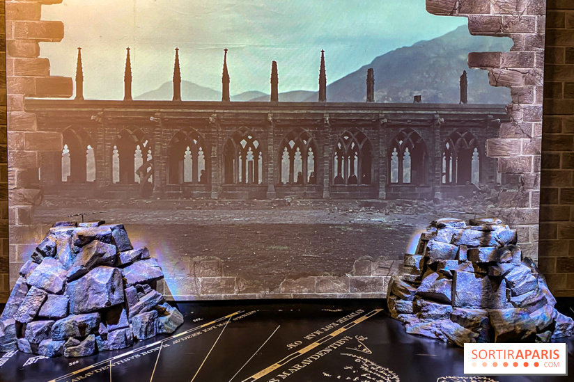 Harry Potter l'exposition bataille poudlard sorts