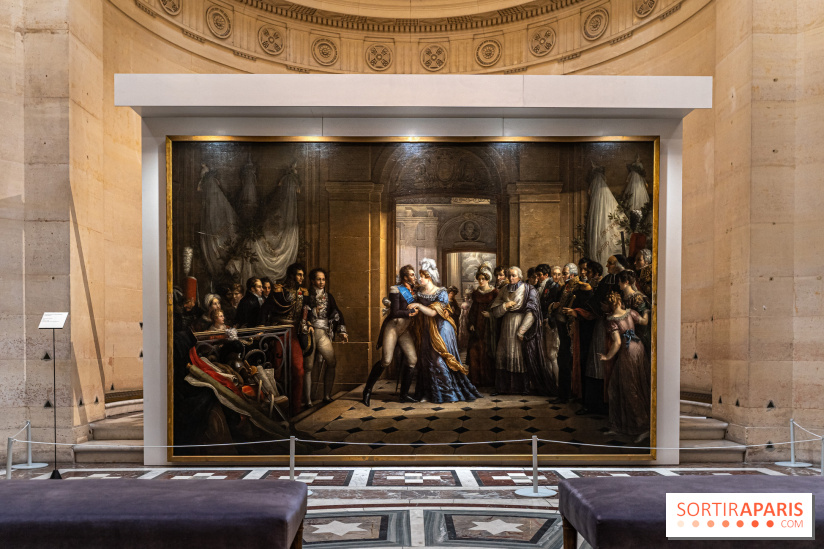 Exposition à La Chapelle Expiatoire : Le seul homme de la famille, la duchesse et le duc d'Angoulême -  A7C1081