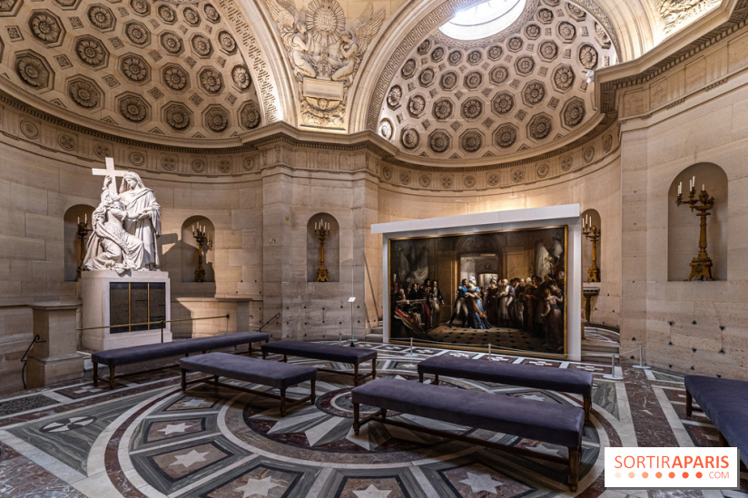 Exposition à La Chapelle Expiatoire : Le seul homme de la famille, la duchesse et le duc d'Angoulême -  A7C1086