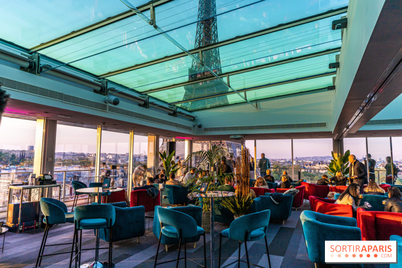 10e Ciel, le bar en rooftop éphémère du Pullman Tour Eiffel -  A7C1287