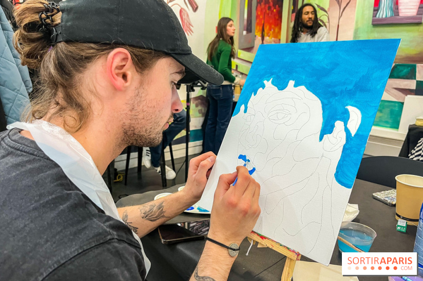 Brunch & paint, l'insolite brunch créatif de la Galerie Wawi - 984D094E FA02 4785 9302 26DB38E22385