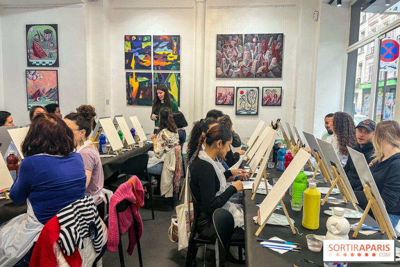 Brunch & paint, l'insolite brunch créatif de la Galerie Wawi - AB36EFF5 3C31 4087 B6BB E744618D15BB