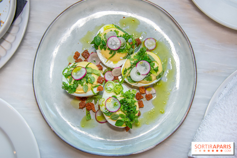 Welli'Wednesday Café de Luce Amandine Chaignot oeufs mayonnaise