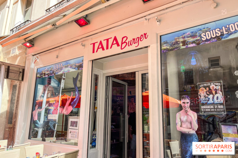 Tata burger, the unusual restaurant with willy burgers in the Marais