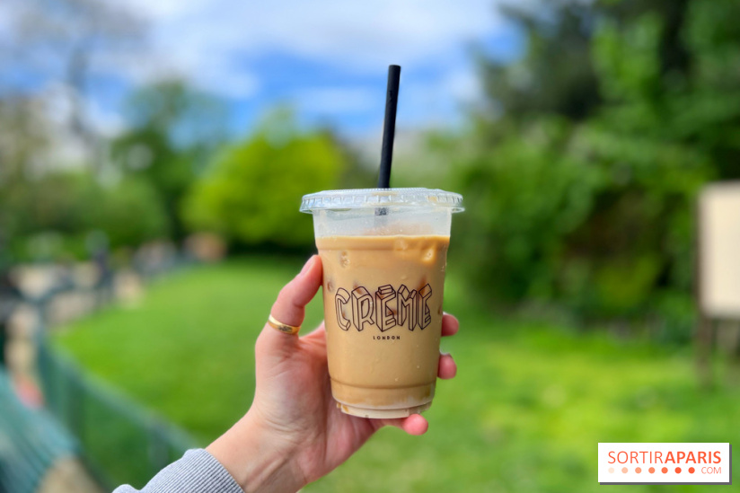 Crème - Iced Banana toast Latte