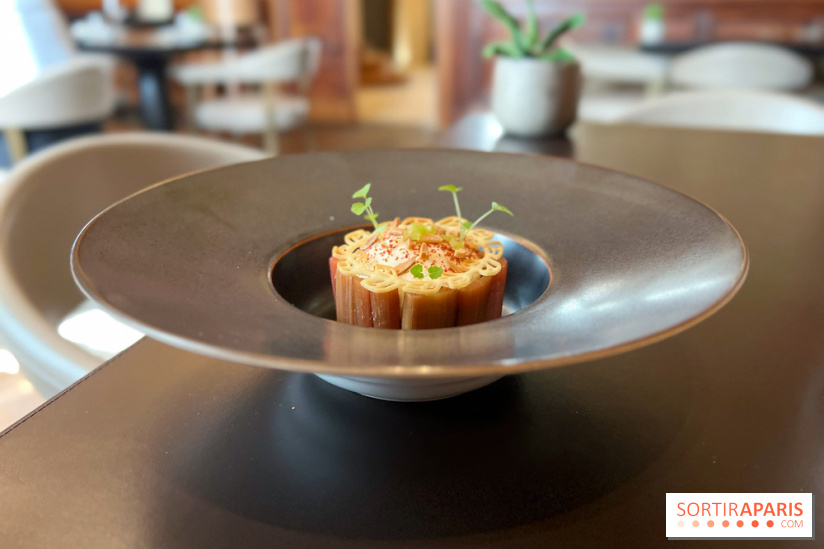 Trente-Trois, Maison Villeroy - Dessert rhubarbe