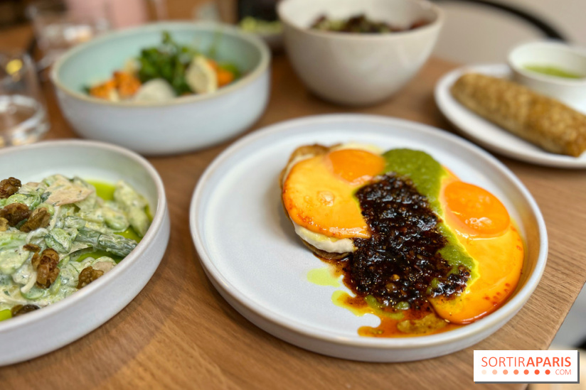 Restaurant Lou - Tostada oeufs au plat