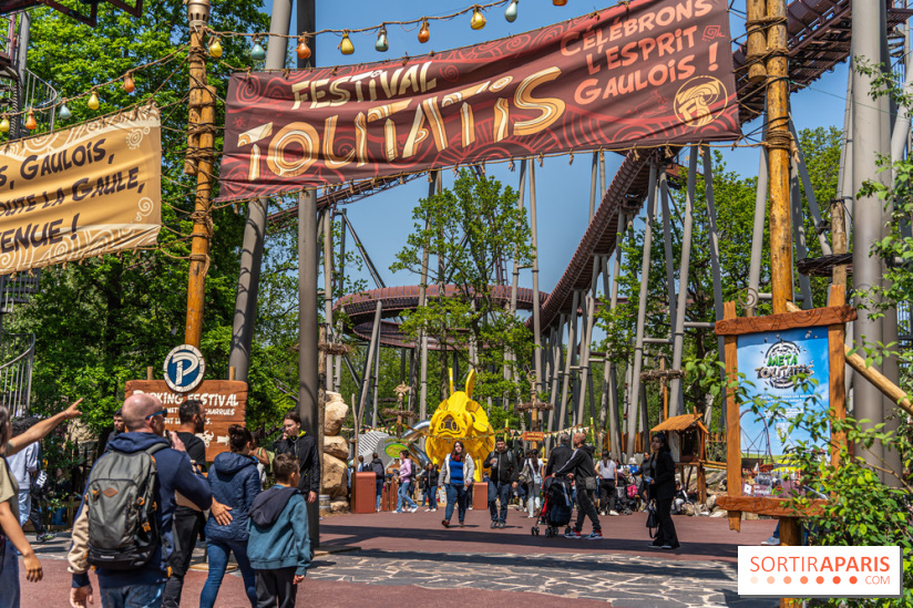 Festival Toutatis au Parc Astérix - inauguration officielle