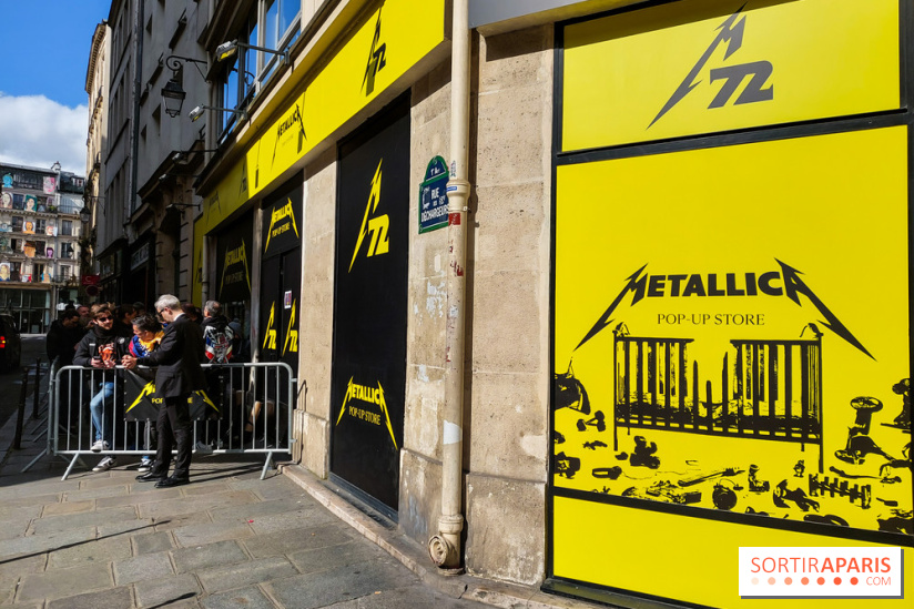 Pop-up store Metallica in Paris: an ephemeral store discover during 5 - Sortiraparis.com